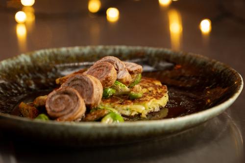 Saltimbocca vom Kalbsschnitzel mit Rösti